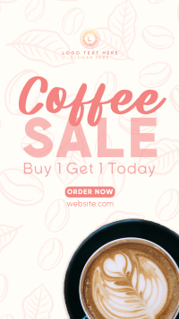 Free Morning Coffee Facebook Story Design