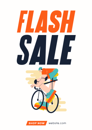 Bike Voyage Sale Poster Image Preview