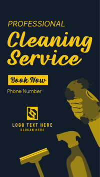 Professional Cleaner Instagram Story Design