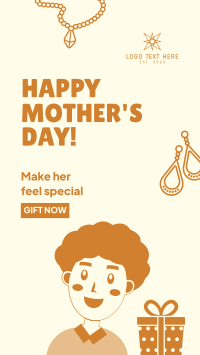 Mother's Day Presents Facebook Story Design