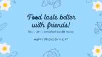 Quality Friends Quality Foods  Facebook Event Cover Design