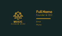 Polygon M Monogram Business Card Image Preview