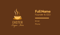 Hot Coffee Cafe Business Card Image Preview