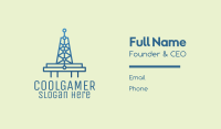 Blue Signal Tower Business Card Image Preview