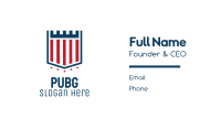 American Castle Shield Business Card Image Preview