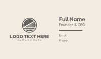 Hanging Bridge Infrastructure Business Card Preview