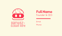 Pork Burger Restaurant  Business Card Image Preview