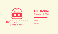 Pork Burger Restaurant  Business Card Image Preview