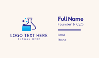 Research Lab Folder Business Card Image Preview