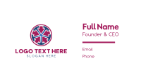 Center Target Business Card Preview