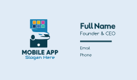 Car Online App  Business Card Image Preview