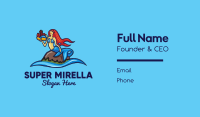 Mermaid Seafood Restaurant  Business Card Image Preview