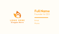 Animal Paw Business Card Image Preview
