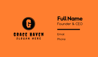 Haunted Night Lettermark Business Card Image Preview