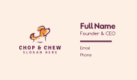 Cute Dotted Puppy Business Card Image Preview