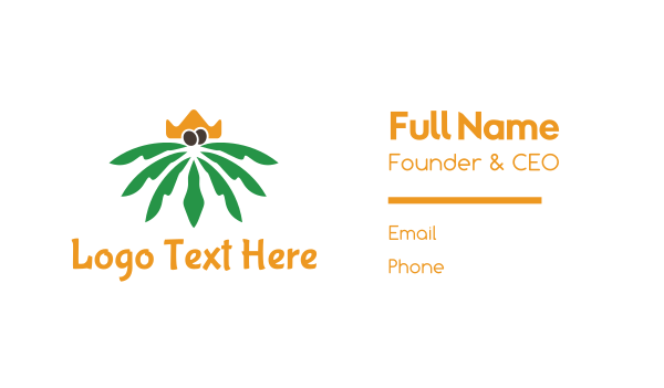 Palm King Business Card Design Image Preview