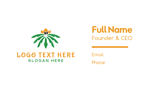 Palm King Business Card Design Image Preview