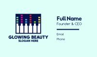 Electronic Piano Keyboard Business Card Image Preview