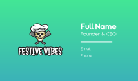 Skull Cuisine Chef  Business Card Image Preview