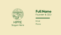 Hippie Van Camp Business Card Image Preview