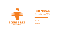 Eagle Cross Business Card Image Preview