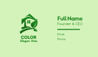 Nature Green House  Business Card Image Preview