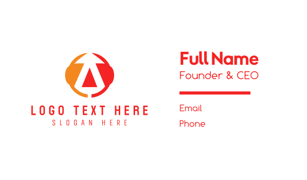 Letter A Business  Business Card Design Image Preview