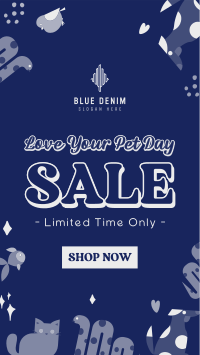 Love Your Pet Day Sale Instagram Reel Image Preview