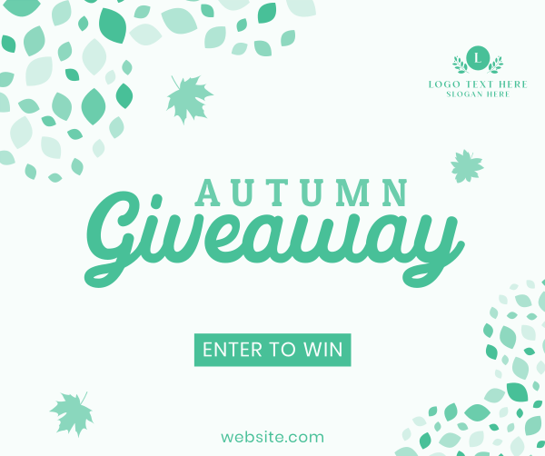 Autumn Mosaic Giveaway Facebook Post Design Image Preview