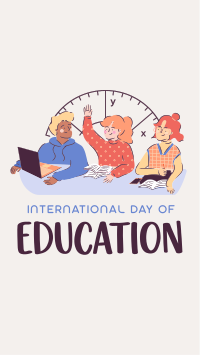 Students International Education Day Instagram Reel Image Preview