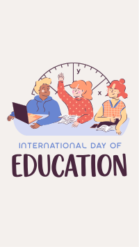 Students International Education Day Instagram reel Image Preview