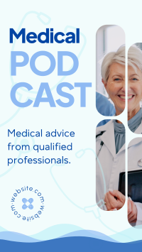 Medical Podcast Instagram reel Image Preview