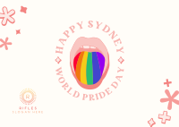 Pride Mouth Postcard Image Preview