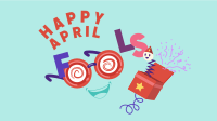 April Fools Glasses Facebook event cover Image Preview