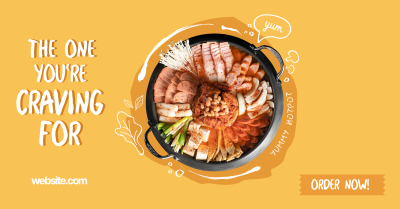 Delicious Hotpot Facebook ad Image Preview