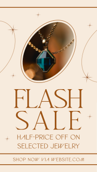 Jewelry Flash Sale Instagram reel Image Preview