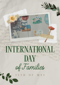 Day of Families Scrapbook Poster Image Preview