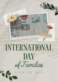 Day of Families Scrapbook Poster Preview