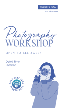 Photography Workshop for All Facebook Story Design