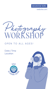 Photography Workshop for All Facebook story Image Preview