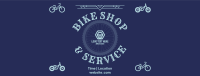 Bike Shop and Service Facebook cover Image Preview