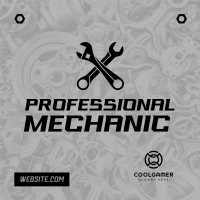 Professional Auto Mechanic Instagram Post Design