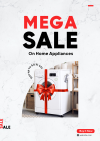 Washing Mega Sale Poster Image Preview