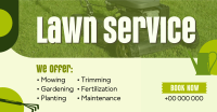 Lawn Care Professional Facebook Ad Design