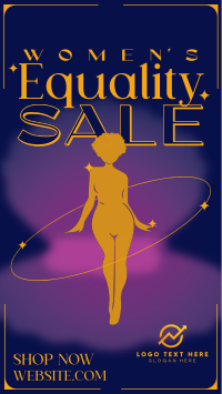 Women Equality Sale YouTube short Image Preview