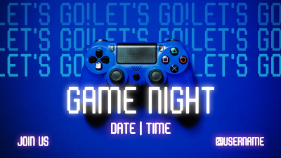 Game Night Console Facebook event cover Image Preview