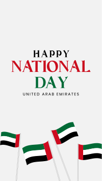Happy National Day Instagram Story Design