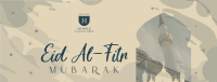 Joyous Eid Al-Fitr Facebook cover Image Preview