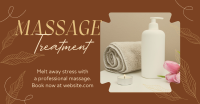 Body Massage Service Facebook ad Image Preview