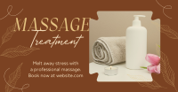 Body Massage Service Facebook Ad Image Preview